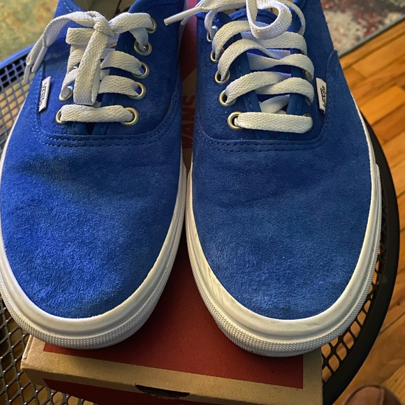 Blue Suede Vans - Picture 2 of 4